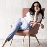 alluring woman posing chair